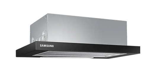 Аспиратор, Samsung NK24M1030IB/UR, Hood with washable aluminum filter,  60cm, Energy Efficiency Class C, Number of Motors - 1, Noise Level - 71 dBA, Type of controls - Push button, Black - image 2