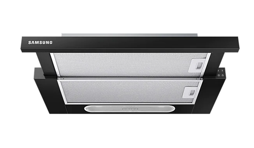 Аспиратор, Samsung NK24M1030IB/UR, Hood with washable aluminum filter,  60cm, Energy Efficiency Class C, Number of Motors - 1, Noise Level - 71 dBA, Type of controls - Push button, Black - image 3