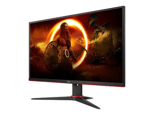 Монитор, AOC Q27G2E/BK, 27" VA WLED, 2560x1440@155Hz, 4ms GtG, 1ms MPRT, 250cd/m2, 3000:1, DCR 80M:1, Adaptive Sync, FlickerFree, Low Blue Light, Tilt, 2xHDMI, DP - image 4