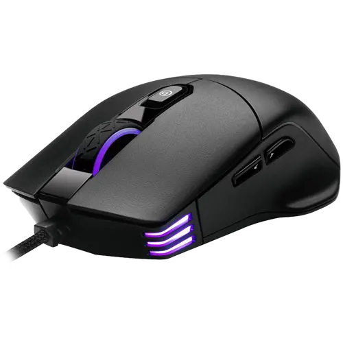 EVGA X12 Gaming Mouse, 8k, Wired, Black, Customizable, Dual Sensor, 16,000 DPI, 5 Profiles, 8 Buttons, Ambidextrous Light Weight, RGB