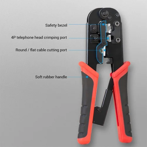 Vention Клещи за кримпване  Multi-Fuction Crimping Tool - KEAB0 - image 7