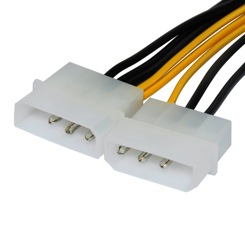 Makki Адаптер Adapter 2xMolex to 8pin PCI-E VGA - MAKKI-CE317-0.15m - image 2