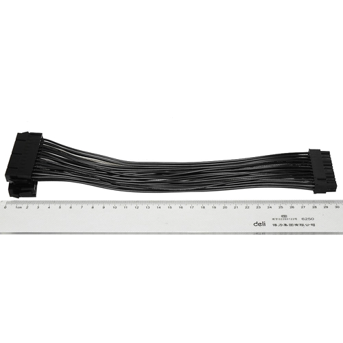 Makki Удължител Cable Extension 24 pin ATX 30cm - MAKKI-ATX24P-EXT-0.3m - image 6