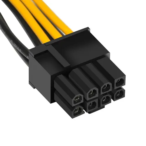 Makki Mining Καλώδιο προέκτασης PCI-E 8pin 30cm - MAKKI-CABLE-PCIE8-EXTENSION-30cm - 4
