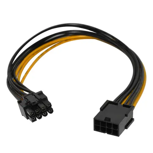 Makki Mining Cablu prelungitor PCI-E 8pin 30cm - MAKKI-CABLE-PCIE8-EXTENSION-30cm - 1
