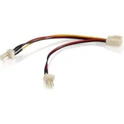 VCom Cablu divizor ventilator Y 3pin-2x3pin 30cm - CE315-0.3m - 1
