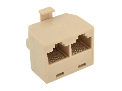 VCom Conector LAN Coupler 1 Tată / 2 Mamă - CT253 - 1