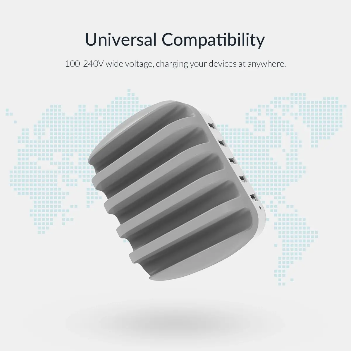 Orico stație de încărcare pentru dispozitive mobile Charger Station 220V - 5 x USB 40W alb - DUK-5P-EU-WH - image 15