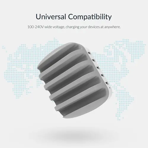 Orico stație de încărcare pentru dispozitive mobile Charger Station 220V - 5 x USB 40W alb - DUK-5P-EU-WH - 16