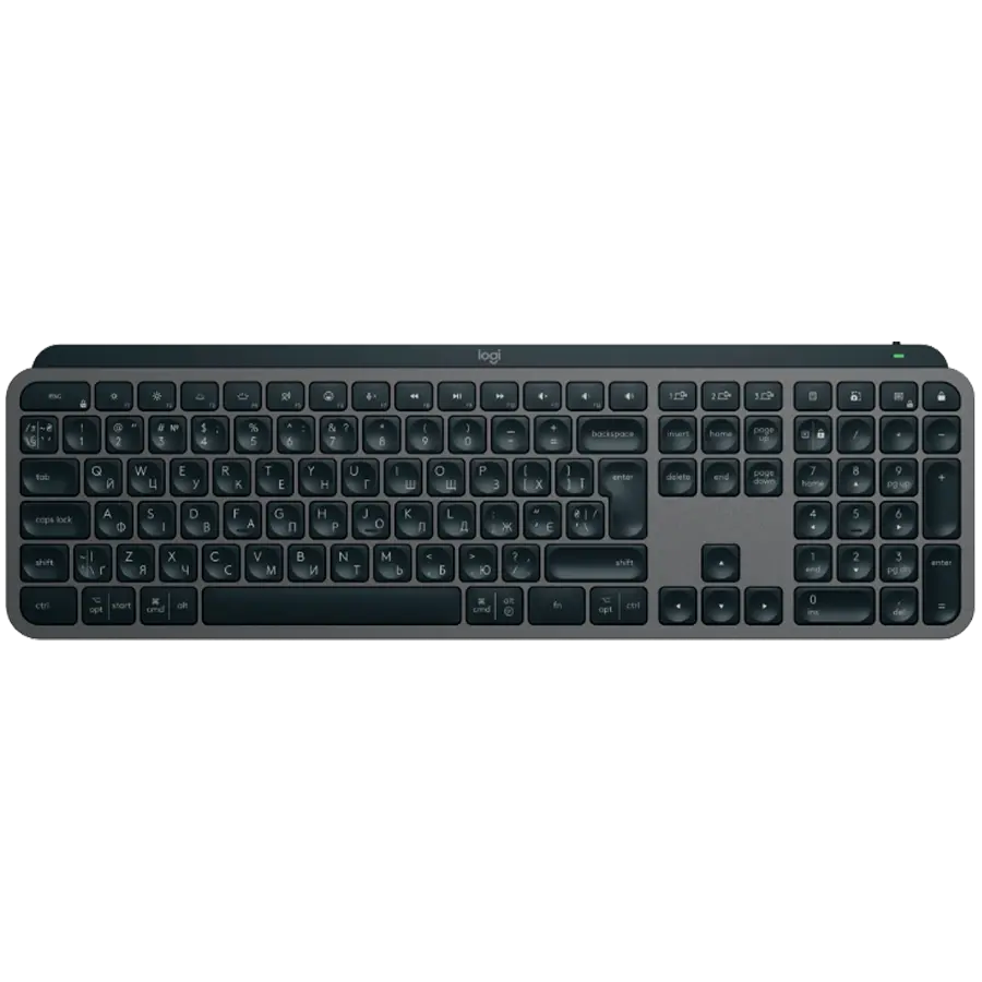 Πληκτρολόγιο, Logitech MX Keys S PLUS - GRAPHITE