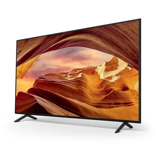 Телевизор, Sony KD-55X75W 55" 4K HDR TV BRAVIA , Direct LED, Processor 4K X-Reality PRO,Live Color, Motionflow XR , X-Balanced Speaker, Dolby Atmos, DVB-C / DVB-T/T2 / DVB-S/S2, USB, Android TV, Google TV, Voice search, Black - image 1