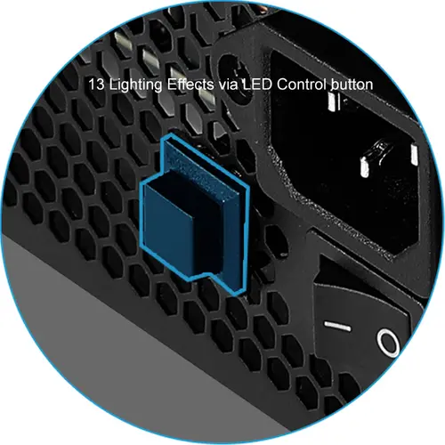 AeroCool захранване PSU LUX RGB 650W - Bronze, RGB Addressable - ACPB-LX65AEC.11 - image 1