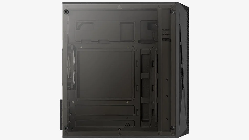 AeroCool кутия Case mATX - CS-107-A-BK-v2 - 3 fans included - image 4