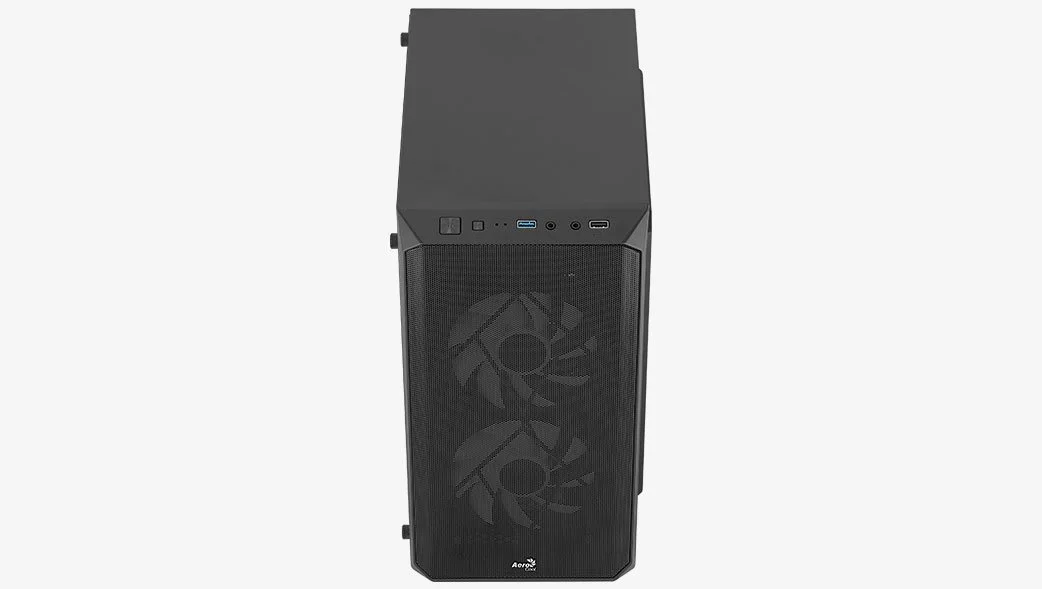 AeroCool кутия Case mATX - CS-107-A-BK-v2 - 3 fans included - image 6