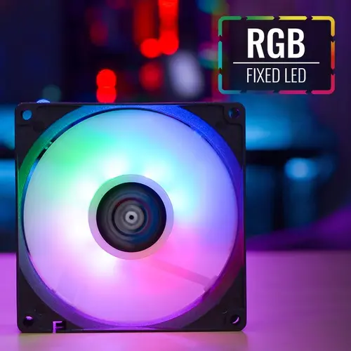 AeroCool ventilator Fan 92 mm - Frost 9 - Fixed RGB - ACF2-FS10117.11 - 2