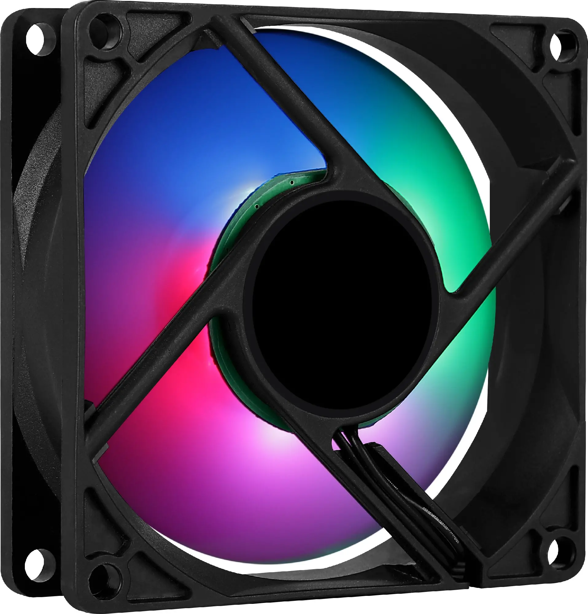 AeroCool ventilator Fan 80 mm - Frost 8 - Fixed RGB - ACF1-FS10117.11 - image 5