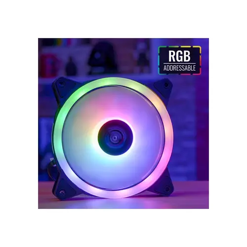 AeroCool ventilator 120 mm - Duo 12 - Addressable RGB - ACF3-DU10217.11 - 2