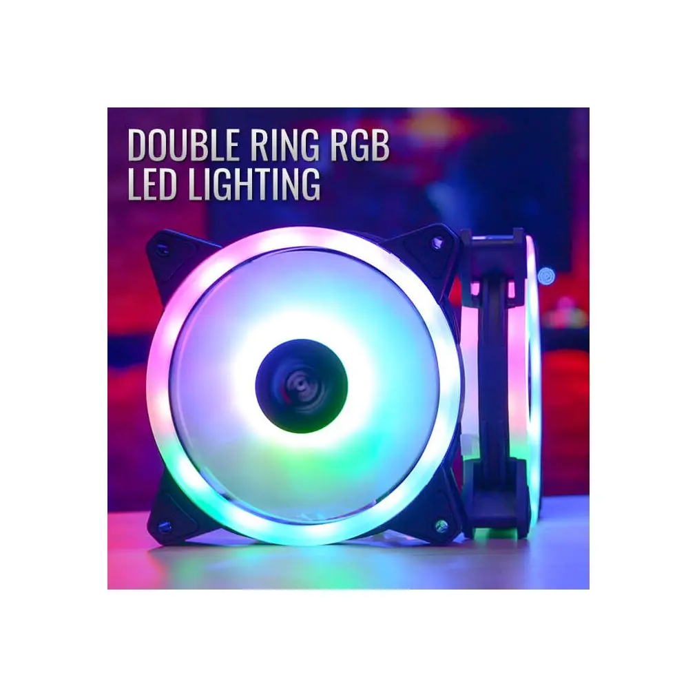 AeroCool ventilator 120 mm - Duo 12 - Addressable RGB - ACF3-DU10217.11 - image 2