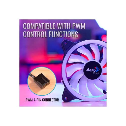 AeroCool ανεμιστήρας 120 mm - Duo 12 - Addressable RGB - ACF3-DU10217.11 - 7