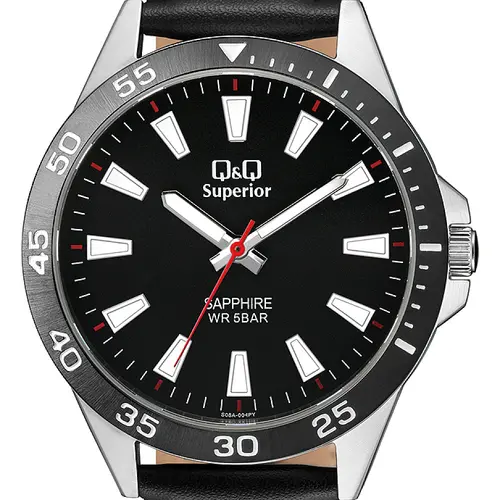 Мъжки аналогов часовник Q&Q Superior Sapphire - S08A-004PY - image 1