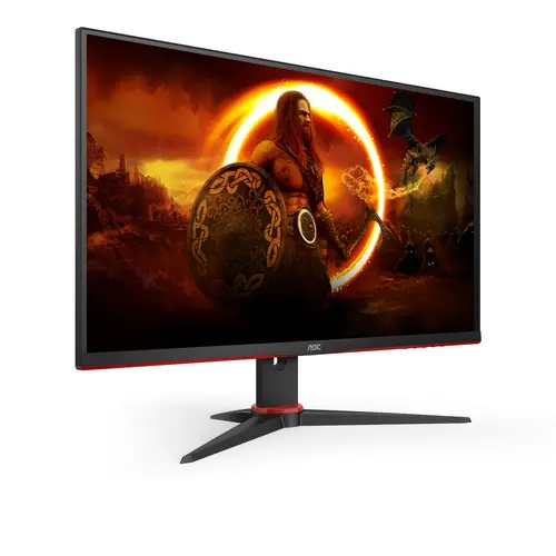Монитор, AOC 27G2SPAE/BK, 27" IPS WLED, 1920x1080@165Hz, 4ms GtG, 1ms MPRT, 250cd/m2, 1000:1, DCR 80M:1, Adaptive Sync, FlickerFree, Low Blue Mode, 2Wx2, Tilt, D-SUB, HDMI, DP - image 2