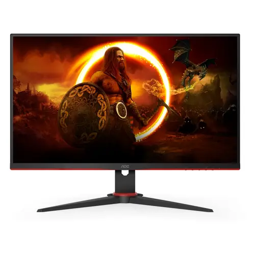 Монитор, AOC 27G2SPAE/BK, 27" IPS WLED, 1920x1080@165Hz, 4ms GtG, 1ms MPRT, 250cd/m2, 1000:1, DCR 80M:1, Adaptive Sync, FlickerFree, Low Blue Mode, 2Wx2, Tilt, D-SUB, HDMI, DP