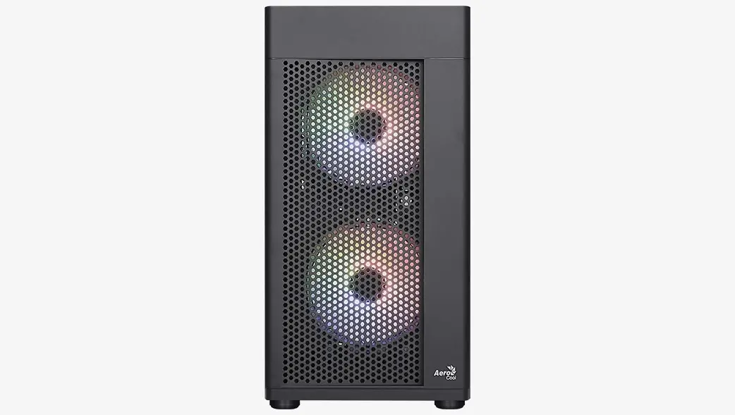 AeroCool carcasă mATX - Hexform-G-BK-v2 - 3 ventilatoare incluse - image 1