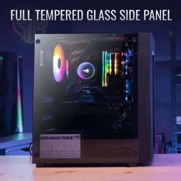 AeroCool carcasă mATX - Hexform-G-BK-v2 - 3 ventilatoare incluse - image 10