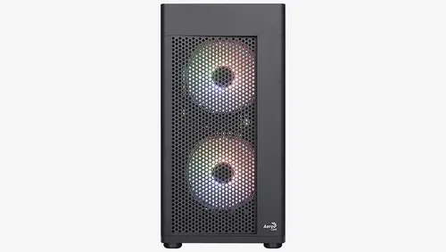 AeroCool carcasă mATX - Hexform-G-BK-v2 - 3 ventilatoare incluse - 2