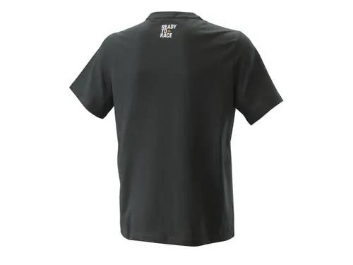 Тениска PURE RACING TEE BLACK 3PW21001570 КТМ - image 1