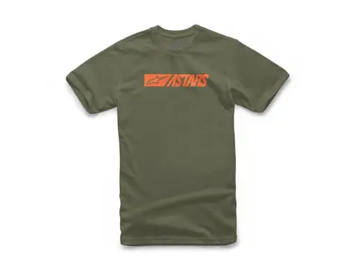 Тениска REBLAZE TEE MILITARY ORANGE ALPINESTARS