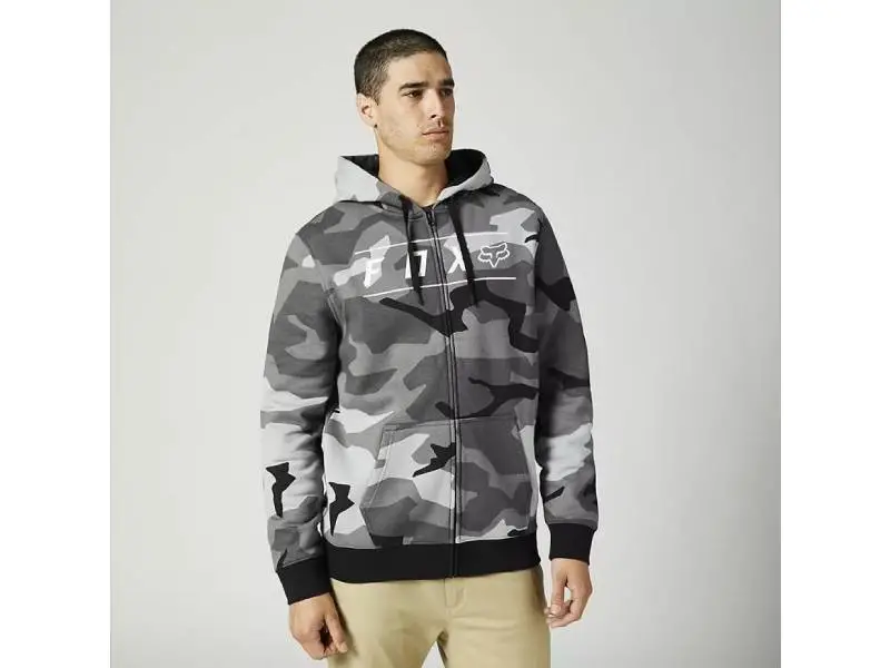 Суитчър PINNACLE CAMO ZIP FLEECE BLK CAM FOX