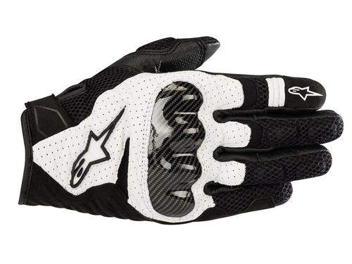 Ръкавици SMX-1 AIR V2 GLOVES BLACK WHITE ALPINESTARS - XXL