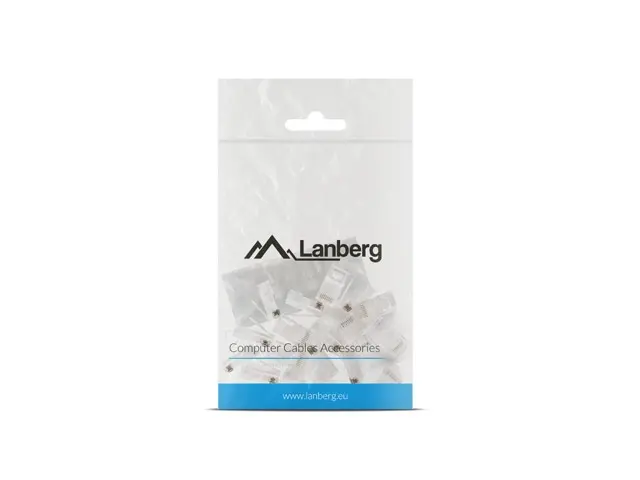Conector, Lanberg RJ-45 UTP CAT.6 plug 8P8C (20 buc.)