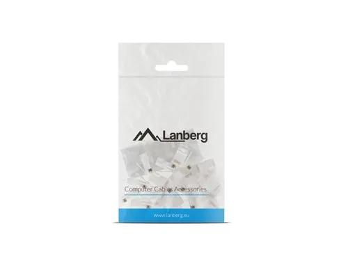 Σύνδεσμος, Lanberg RJ-45 UTP CAT.6 plug 8P8C (20 τεμ.) - 1