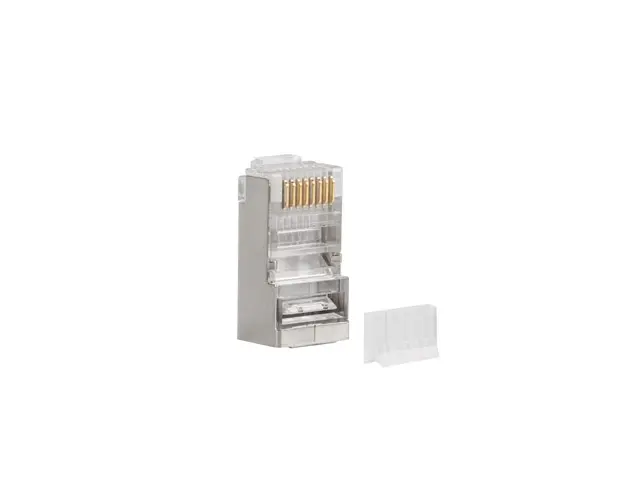 Conector, Lanberg RJ-45 FTP CAT.6 plug 8P8C (100 buc.)
