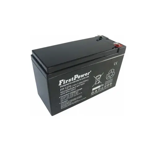 Μπαταρία, FirstPower FP7-12 - 12V 7Ah F1 - 1