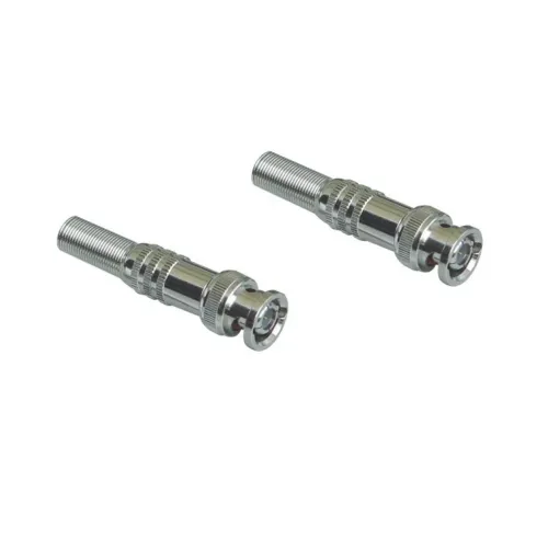 Аксесоар, HikVision CV-7088, Set 2 pcs BNC connector with screw / solder and spring guard