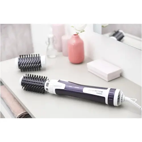 Електрическа четка за коса, Rowenta CF9530F0, Brush Activ Volume & Shine, rotative brush, double ionisation, 1000W, 2 temperature settings + cool air, 2 rotation directions, 2 brushes diameters (40 mm - 50 mm) - 10