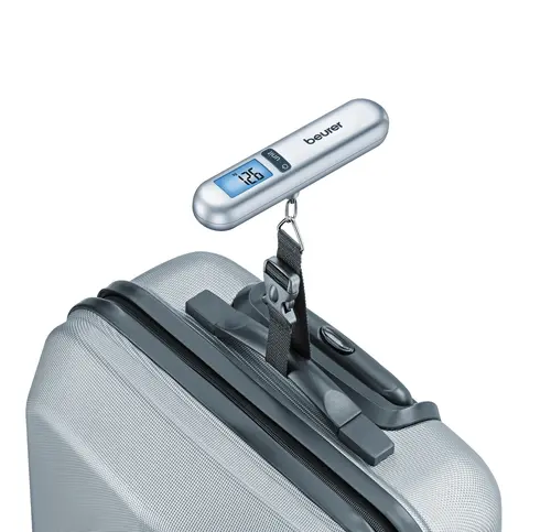 Cântar, Beurer LS 06 cântar de bagaje; display iluminat albastru; ruletă de 1 m; 40 kg - 2