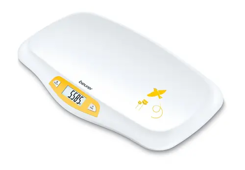 Cântar, Beurer BY 80 Cântar pentru bebeluși, încărcare 20 kg, afișaj LCD, funcție de menținere - 1