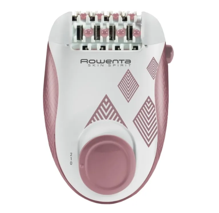 Епилатор, Rowenta EP2900F1, Skin Spirit Grey Pink, compact, 2 speeds, curve sensor, cleaning brush - image 1