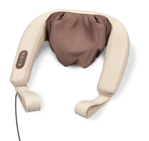Масажор, Beurer MG 153 4D neck massager, Penetrating kneading massage, 4D massage heads, washable cover, heat function, 2 intensity levels + 1 massage mode - image 1