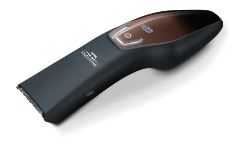 Машинка за подстригване, Beurer HR 4000 beard styler, 4 Attachments, slim titanium contour blade, quick-charge function, LED display, 10 cutting lengths from 1 to 27 mm,Water-resistant - image 3