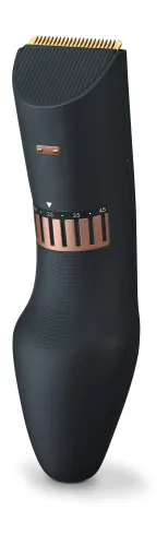 Машинка за подстригване, Beurer HR 5000 hair clipper, 2 Attachments, Individually adjustable cutting lengths and 5-step precision adjustment, quick-charge function, LED display with battery display, travel lock display, charge display as well as oil indicator, 11 cutting lengths - image 3