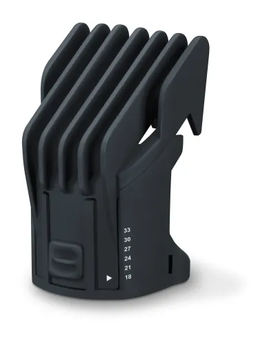 Машинка за подстригване, Beurer HR 5000 hair clipper, 2 Attachments, Individually adjustable cutting lengths and 5-step precision adjustment, quick-charge function, LED display with battery display, travel lock display, charge display as well as oil indicator, 11 cutting lengths - image 4