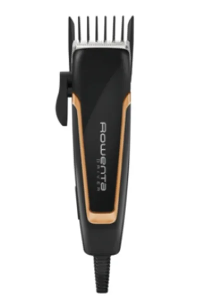 Машинка за подстригване, Rowenta TN1606F0 Hair clipper Driver Copper Collection, Professional blade AC motor, 4 combs (3,6,9,12mm), 15 hair cutting positions, comb (42mm), cleaning brush & oil, corded - image 1