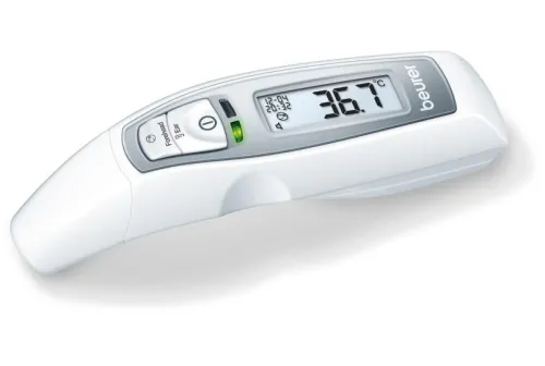 Термометър, Beurer FT 70 multi functional thermometer, 7-in-1 function: ear, forehead and surface temperature, temperature alarm, date and time, 10 memory spaces, medical device