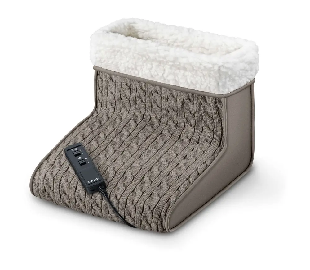 Pernă termică, Beurer FWM 45 încălzitor de picioare cu masaj; 2 setări de temperatură și masaj; se spală de mână, 16 Watts; 32(L)x26(B)x26(H)