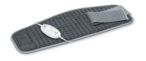 Термоподложка, Beurer HK 49 Cosy Abdominal & Back Heat Pad; 3 temperature settings; auto switch-off after 90 min; washable on 30°; removable switch; fleece fibre;69(L)x28(W) cm - image 1